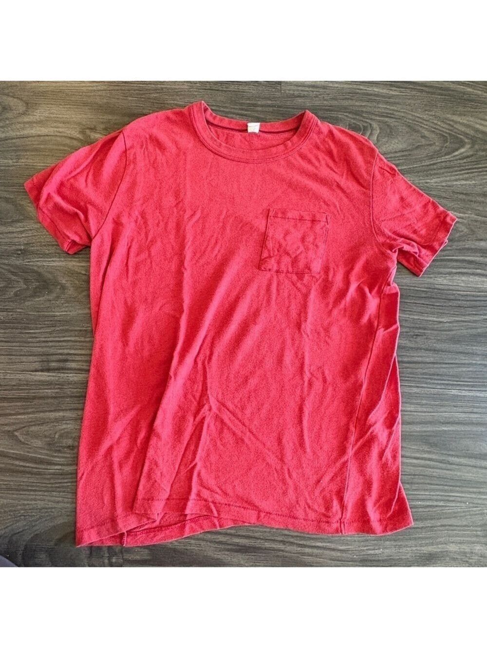 Alternative Apparel Mens Classic Red Short Sleeve Tee Small